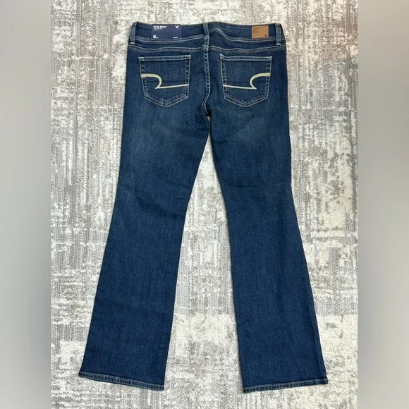 American Eagle Slim Boot Jeans Size 6 Short NWT - Picture 6 of 8